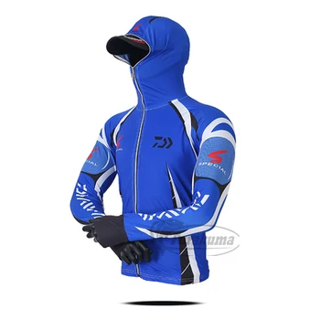 Daiwa wędkarska odzież lodu jedwab szybkoschnąca odzież sportowa ochrona od słońca twarz, szyja anty-UV oddychająca piesze wycieczki, jazda na Rowerze z kapturem