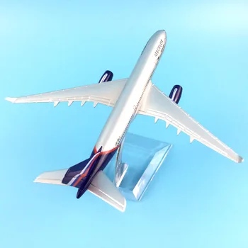 Darmowa wysyłka Aeroflot Rosyjskie linie lotnicze model samolotu AIRBUS A330 samolot 16 cm stop metali, maszyny do odlewu 1:400 model samolotu zabawki