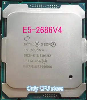 Darmowa wysyłka E5-2686V4 oryginalny Procesor Intel Xeon E5-2686V4 2.3 GHz 18-Core 145W E5-2695 V4 procesor E5 2695V4