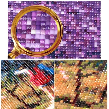 Diamentowa haft zwierzęta diamentowa mozaika Paw DIY diamentowa malarstwo pełne kwadratowy obraz rhinestone wystrój domu XY1