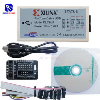 Diymore XILINX Platform Cable USB FPGA, CPLD JTAG SPI pobierz programator debugger z kablem USB Type-B