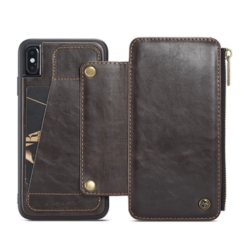 Dla Coque Apple iPhone 6 6s 7 8 Plus Case Real Leather Flip Wallet spor iPhone 11 X XR XS Max Case For Samsung Note 9 S9+ Cover