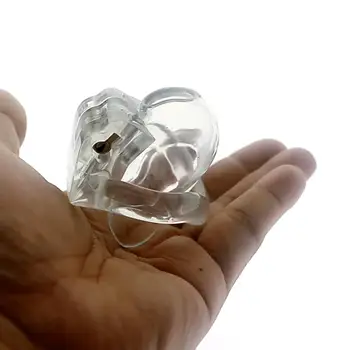 Dla mężczyzn Nub HT V3 męski czystość urządzenie z 4 pierścieniami mikro kogut komórka żywicy czystość pas BDSM, zabawki