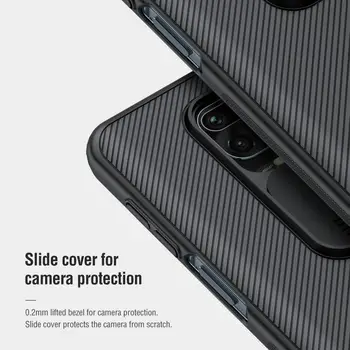 Dla xiaomi redmi Note 9 PRO/Note9 PRO MAX/9S Case NILLKIN Cam Shield protect Case camera PC pokrywa tylna osłona obiektywu pokrywa tylna