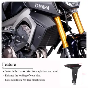 Do Yamaha FZ MT FJ 09 boczny panel chłodnicy osłona owiewka 2016 MT09 FZ09 FJ09 MT-09 FZ-09 FJ-09 ABS plastik