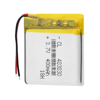Dostawa litowa bateria litowo polimerowa bateria 403030 400 mah 3,7 v do MP3 MP4 MP5 GPS PSP MID zestaw słuchawkowy Bluetooth