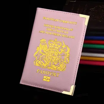 Drogowy portfel posiadacza paszportu wspólnota europejska wielka Brytania wielka Brytania PU skóra pu protector alufelgi torby etui Pokrowiec