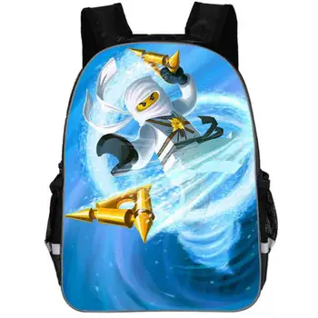 Dzieci szkolne torby ninjago Game Schoolbag for Boy Backpack 3d Printing Book Bag plecak dla młodzieży sac a dos enfant