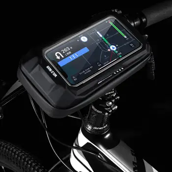 Dziki człowiek wodoodporny Uchwyt na telefon typ kierownica rower torba z dotykowym ekranem dla MTB Górski rower jazda na Rowerze...