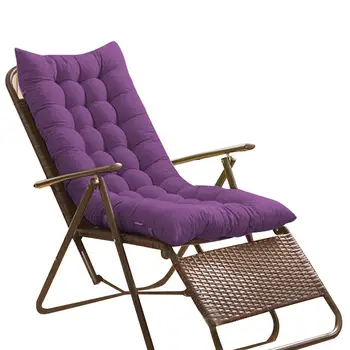 Długa poduszka fotel bujany poduszka gęstnieje krzesło na biegunach poduszka długi krzesło sofa siedziska klocki ogród mata leżaczek