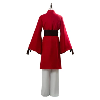 Film mu Lan табард strój cosplay kostiumy dorosła kobieta, dziewczyna, czerwona sukienka kostium Halloween kostiumy karnawałowe