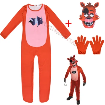 Five Nights At Freddy ' S 4 FNAF cosplay kostium dzieci dziewczynki horror kostiumy chłopcy body odzież Dziecięca na imprezę na Halloween