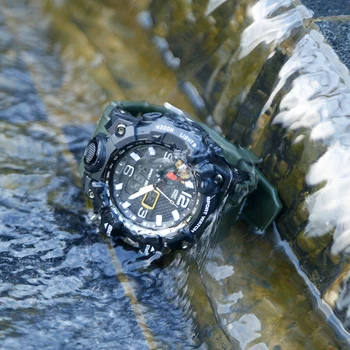 G Style Shock Zegarki Men Army Military Mens Watch Reloj Led Digital Sports Zegarek Męski Prezent Automatyczny Zegarek Analogowy, Męski