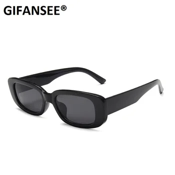 GIFNASEE retro prostokąt okulary dla mężczyzn lucency okulary letnie męskie okulary przeciwsłoneczne dla kobiet 2020 moda mała powierzchnia dropshipping