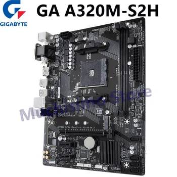 Gigabyte GA A320M S2H AMD A320 Micro ATX DDR4 M. 2 USB3.1 STAT3.0 32G SSD najlepsze wsparcie R9 desktop CPU Socket AM4 płyta główna jest nowa