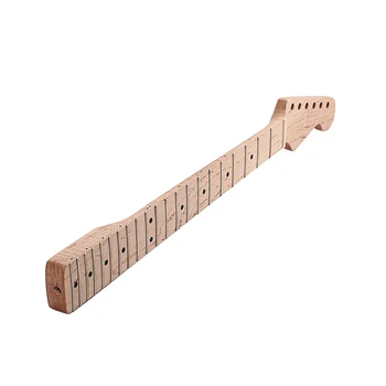 Gitara elektryczna szyja 21 próg drewniany instrument muzyczny wymiana akcesoriów dla melomana FK88