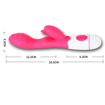 HIMALL prędkości 30 G Spot wibratory dla kobiet, USB akumulator o podwójnej wibracji, wodoodporny dorosłych Sex zabawki erotyczne maszyny