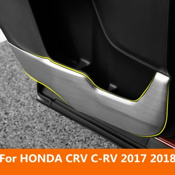 HONDA CRV C-RV 2017 2018 Car Protector Side Edge Protected Anti-kick Door Mats Cover case akcesoria ze stali nierdzewnej