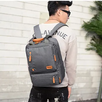 Hot casual biznes 15,6-calowy laptop plecak osób w luksusowym stylu projektanta marki torba na ramię dla mężczyzn przed kradzieżą komputerowe plecaki torby podróżne