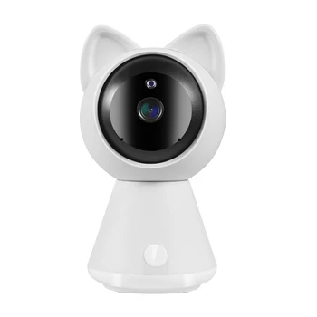 HQCAM 1080P Cat Maid Wireless IP Camera P2P Security Surveillance Night Vision IR Home Security Robot Baby Monitor