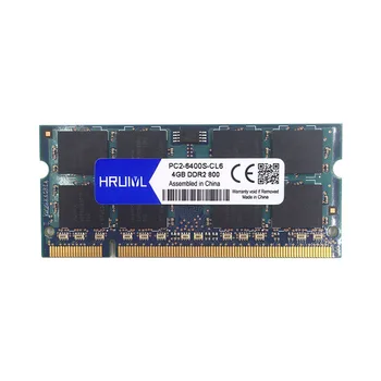 HRUIYL Ram SO-DIMM DDR2 4GB 2GB 1GB PC2-4200S PC2-5300S PC2-6400S DDR 2 1G 2G 4G 533Mhz 667MHZ 800MHZ laptop notebook pamięć