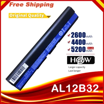 HSW 14.8 V 34wh AL12B32 AL12X32 bateria do Acer One 725 756 C7 C710 Chromebook V5-171 V5-121 V5-131 AL12B72 AL12B31 fastshipping