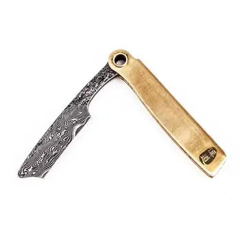 HX OUTDOORS Damaszek scyzoryk scyzoryki twardość świetny nóż przenośny składany nóż EDC 2019 nowy projekt