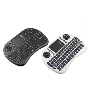 I8 Mini Wireless Keyboard Fly Air mouse TV Remote control with Russian English layout for Laptop Tablet pc Android Smart TV BOX