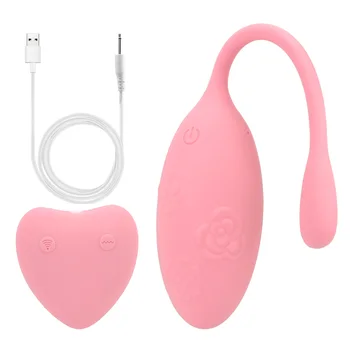 IKOKY pochwy kulki G Spot wibrator 8 szybkich wibracyjne jaj sex zabawki dla kobiet stymulator łechtaczki bezprzewodowy pilot zdalnego sterowania