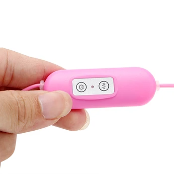 IKOKY podwójny wibrator 12 częstotliwość drgań jajko stymulator łechtaczki USB produkt dla dorosłych sex zabawki dla kobiet damska masturbacja
