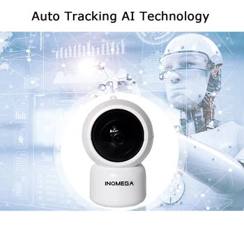 INQMEGA 1080P Cloud Wireless IP Camera Intelligent Auto Tracking of Human Home Security CCTV Surveillance Network Mini Wifi Cam