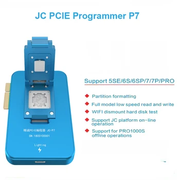 JC P7 P8 PCIE Error Fix Tool Memory Upgrade Programmer dla iPhone 6S/6SPlus/SE/7g/7p/8/8p/X