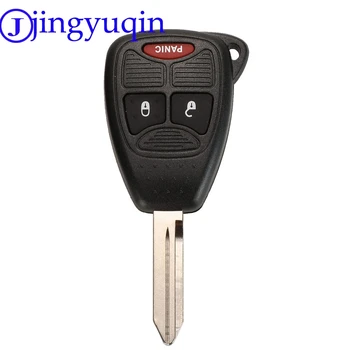 Jingyuqin 10p Remote Car Key Shell Cover do Chrysler 300 Aspen Dodge Dakota Durango do Jeep Grand Cherokee Commander