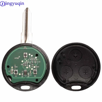 Jingyuqin 10ps Remote Car Key For Mercedes Benz Fortwo 450 Forfour Roadster Chiave 433MHz Auto Key Fob Blade Control
