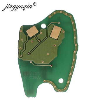 Jingyuqin 2/3BTN Car Remote Key Circuit Board komplet do Renault Clio Scenic Kangoo Megane PCF7946 / PCF7947 pcf7952E chip