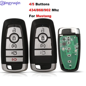 Jingyuqin FSK M3N-A2C31243300 902/868/434 Mhz ID49 Smart Remote Prox key do Ford Fusion Explorer Edge Mustang 2017 2018