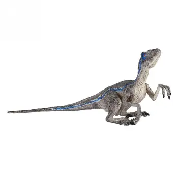 Jurassic ogromny Мозазавр PVC miękkie modelowanie welociraptor model dinozaur zabawka plastik biuro w domu tenis wystrój dla dzieci prezent
