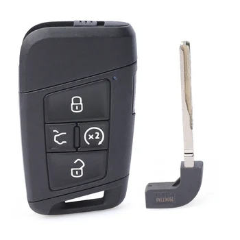 KEYECU OEM Smart Key ASK 315MHz 5 Button Trunk / Remote Start for 2018 Volkswagen Atlas KR5FS14-US 3G0959752T