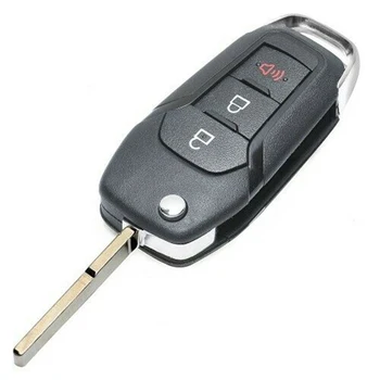 KEYECU wymiana klapki zdalny kluczyk z 3 przyciskami i 315 mhz - pilot do Ford F150 F250 F350 F-450 F-550 Explorer FCC ID: N5F-A08TAA