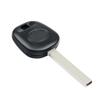 KEYYOU 10szt nowy transponder pusty klucz Shell Car Case Key Fob Pokrywa do Toyota Corlla z ostrzem VA2
