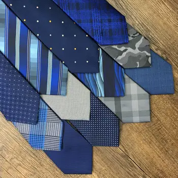 Klasyczny krawat luksusowe krawaty niebieski szary zielony prezenty dla mężczyzn akcesoria szkolny krawat ślubny gość Paisley punktu