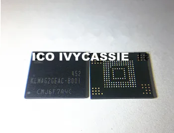KLMAG2GEAC-B001 eMMC NAND flash memory IC BGA chip Used Tested Good