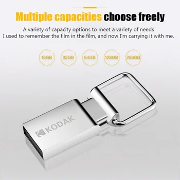 KODAK K112 pendrive 32 GB/ 64 GB przenośny USB2.0 Stick wodoodporny Mini Memory Stick Car Pen Drive Flashdisk dysk U