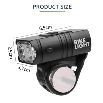 LED Light T6 10W 800LM 6 trybów rower USB Akumulator wyświetlacz zasilania MTB Mountain Road Bike przednia lampa Rowerowy sprzęt