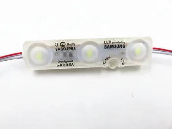 LED Module lighting SMD 5730 3 diody led IP68 Wodoodporna biała 12V DC reklamowy światło Led Sign Backlight light