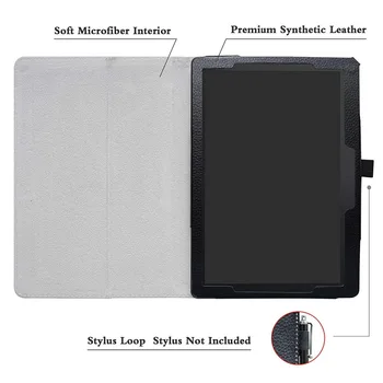 Lenovo Tab E10 Case TB-X104F Tablet obrót litchi PU skórzane etui dla Funda Capa Lenovo Tab E10 10.1 10 Auto Awake Cover Case