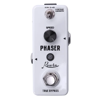 Lewej - 313 Guitar Effects Classic Phaser Mini Guitar Effects Pedal Guitar Dwa Tryby Pracy True Bypass Design
