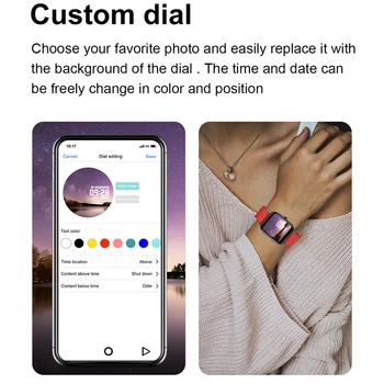 LIGE 2020 nowe inteligentne zegarki kobiety pełna dotykowy fitness-tracker ciśnienie krwi, rytm serca inteligentnego zegarka mężczyzna zegarka Smartwatch dla Androida i iOS