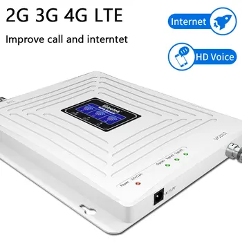 Lintratek 2G 3G 4G cell wzmacniacz sygnału GSM WCDMA DCS LTE 4G wzmacniacz sygnału repeater 900 1800 2100 Mhz 3g wzmacniacz telefonu komórkowego