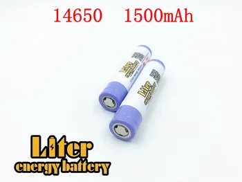 Litrowej energetyczna bateria 4szt 3.7 v 14650 akumulator 3.7 V 1500mAh li-ion aparat latarka latarka bateria